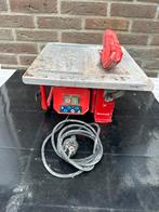 De Einhell Elektrische Tegelsnijmachine, Doe-het-zelf en Verbouw, Gereedschap | Zaagmachines, Ophalen, Gebruikt
