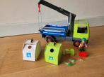 Playmobil vrachtwagen met glascontainers, Ophalen of Verzenden, Gebruikt