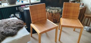 Rotan stoelen te koop. Ikea Bror
