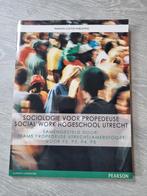 Sociologie voor propedeuse social work Hogeschool Utrecht, Ophalen of Verzenden, Alpha, Zo goed als nieuw, HBO