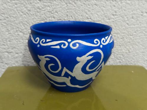 Gesigneerd keramieken potje ( gesigneerd ), Antiek en Kunst, Antiek | Keramiek en Aardewerk, Ophalen of Verzenden