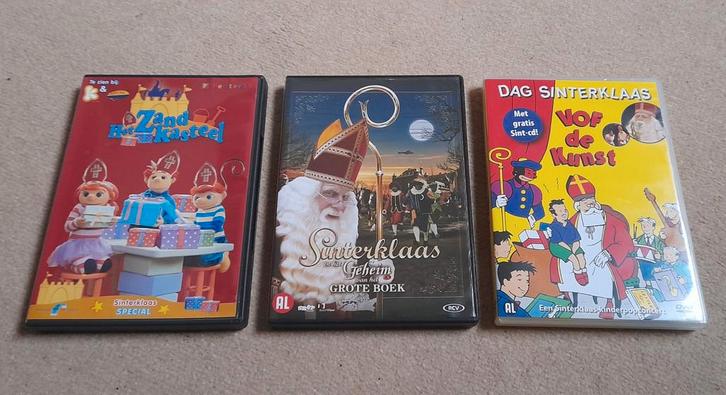 Sinterklaas DVD Collectie - 3 Films, Cd's en Dvd's, Dvd's | Kinderen en Jeugd, Gebruikt, Film, Overige genres, Boxset, Alle leeftijden