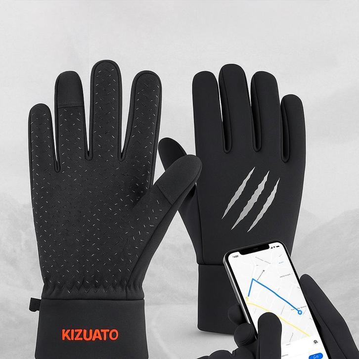 Waterdichte, warme handschoenen, met finger touch, grip, Kleding | Heren, Mutsen, Sjaals en Handschoenen, Nieuw, Handschoenen