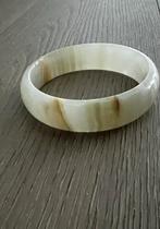 Vintage Jade armband, Ophalen of Verzenden, Zo goed als nieuw, Groen, Overige materialen