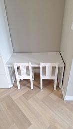 Ikea Kindertafel + 2 KRITTER Stoelen, Kinderen en Baby's, Kinderkamer | Tafels en Stoelen, Ophalen, Gebruikt, Tafel(s) en Stoel(en)
