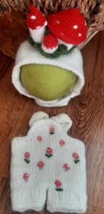 Bjd big head, blythe, pullip,  kleding set paddestoel izgst., Ophalen of Verzenden, Zo goed als nieuw, Kleertjes
