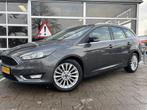 Ford Focus Wagon 1.0 First Edition /Cruise/Clima/Navi/2015/A, Gebruikt, Euro 6, Met garantie (alle), Origineel Nederlands