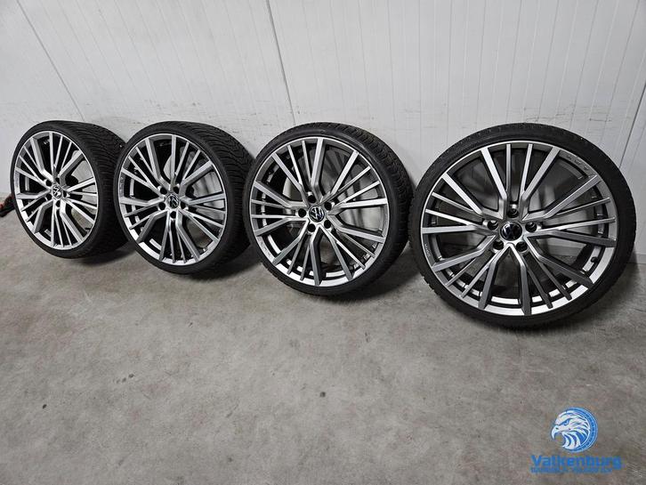 6-7mm! VW Audi VAG Seat Skoda 20 inch antraciete velgen 5x11, Auto-onderdelen, Banden en Velgen, Banden en Velgen, Winterbanden