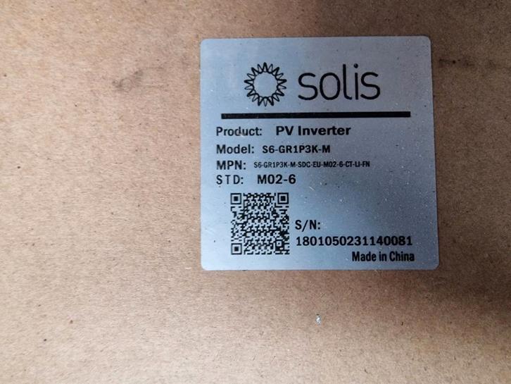 Solis, SMA, SolarEdge omvormers, Doe-het-zelf en Verbouw, Elektra en Kabels, Nieuw, Overige typen, Ophalen of Verzenden