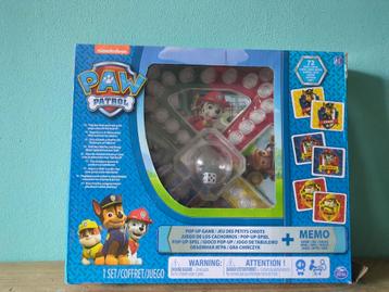 Mens erger je niet en memo spel paw patrol  beschikbaar voor biedingen