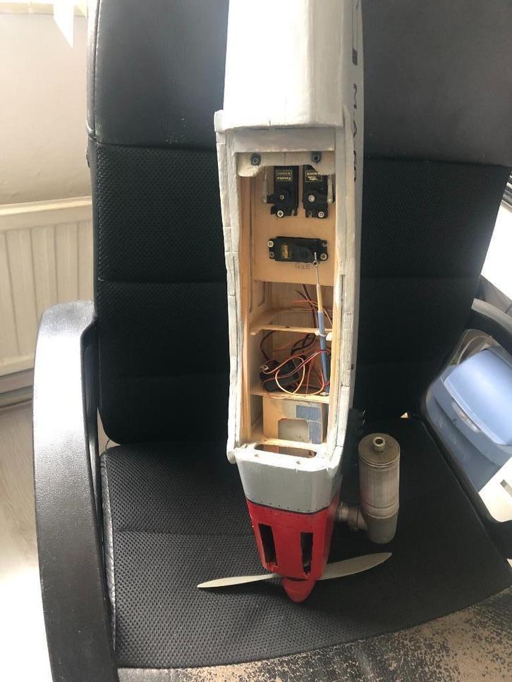 Balsa vliegtuig F-51, Hobby en Vrije tijd, Modelbouw | Radiografisch | Vliegtuigen, Nieuw, RTF (Ready to Fly), Ophalen