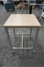 Mobiele statafel, sta Tafel stamtafel 80x80 110 cm hoog
