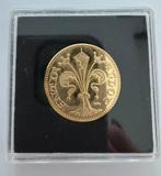 Verguld gouden zecchino florijn 1252, Verzenden, Overige landen, Goud