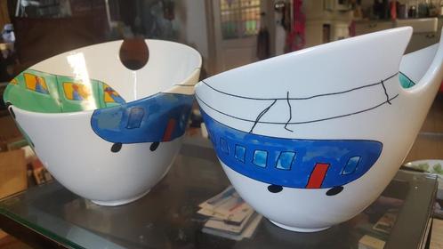 2 x Yong slaschaal / pokebowl, Huis en Inrichting, Keuken | Servies, Schaal of Schalen, Overige stijlen, Ophalen of Verzenden
