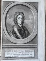 Menno Baron van Coehoorn (1641-1704) / Britsum Friesland, Ophalen of Verzenden
