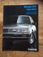 Auto folder brochure Mazda 929 Injection Sedan en Coupe   85, Nieuw, Mazda, Ophalen of Verzenden