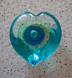 Press papier Hart , zware art glass design, Antiek en Kunst, Kunst | Designobjecten, Ophalen of Verzenden