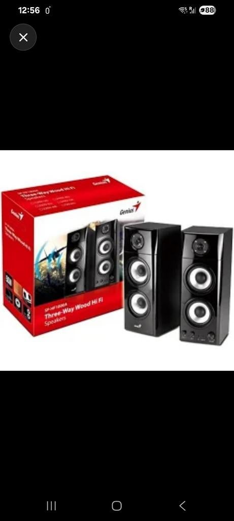 Speakerset, Audio, Tv en Foto, Luidsprekers, Ophalen of Verzenden, Minder dan 60 watt, Front, Rear of Stereo speakers, Overige merken