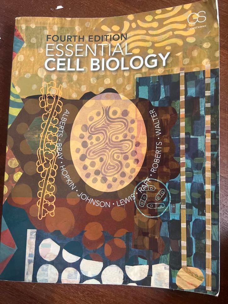 Essential Cell Biology - Alberts et al., Boeken, Studieboeken en Cursussen, Zo goed als nieuw, HBO, Beta, Ophalen of Verzenden