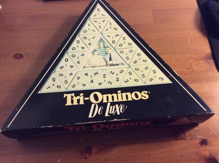 Tri-ominos de Luxe. spel van Goliath., Hobby en Vrije tijd, Gezelschapsspellen | Bordspellen, Een of twee spelers, Drie of vier spelers