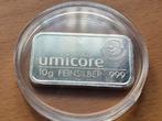 10 gram zilverbaar van Umicore. Beleggen / Zilver / Invest!, Postzegels en Munten, Edelmetalen en Baren, Ophalen of Verzenden