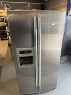 Whirlpool Amerikaanse Koelkast | Schoon | Garantie | Bezorgd, 200 liter of meer, 60 cm of meer, Met aparte vriezer, Zo goed als nieuw