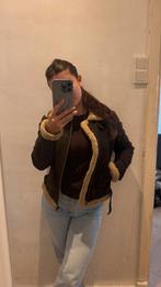 Vintage Lammy Suede Jasje - Maat S, Kleding | Dames, Ophalen of Verzenden, Zo goed als nieuw, Maat 36 (S), Bruin