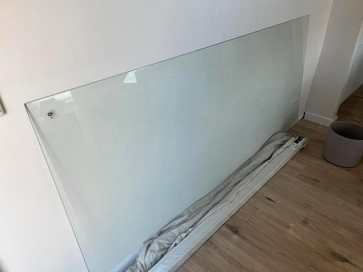 Maxaro Douchewand - 102x196 cm - onderhandelen mogelijk!, Doe-het-zelf en Verbouw, Glas en Ramen, Gebruikt, Glasplaat, 160 cm of meer