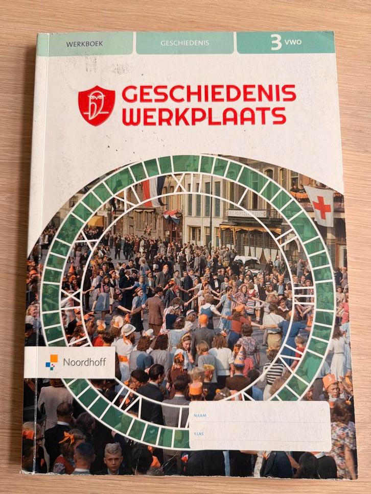 Geschiedenis Werkplaats 3 VWO - Werkboek, Boeken, Schoolboeken, Zo goed als nieuw, Geschiedenis, VWO, Ophalen of Verzenden