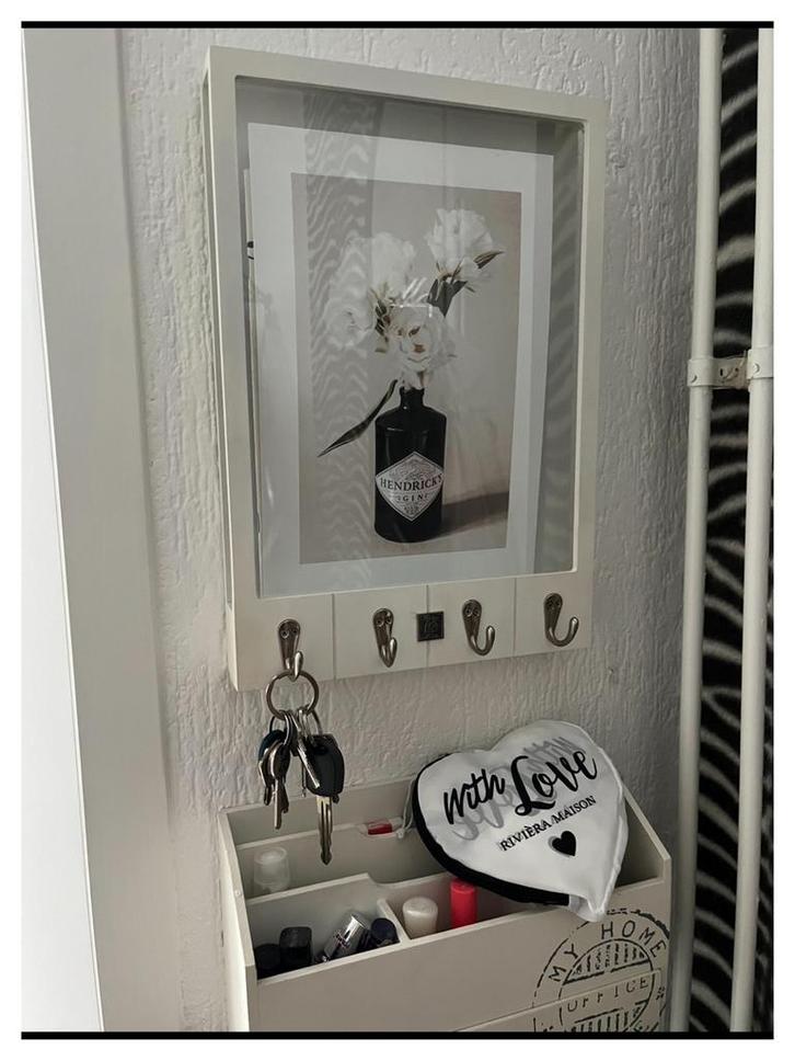 Riviera Maison lijst cq post/sleutel/poster kastje, Huis en Inrichting, Woonaccessoires | Lijsten, Zo goed als nieuw, Minder dan 50 cm