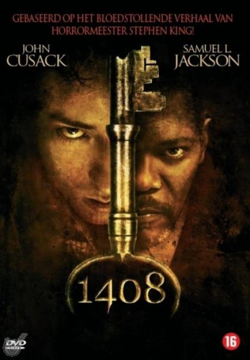 Stephen King 1408.(John Cusack-Samuel L Jackson), Cd's en Dvd's, Dvd's | Thrillers en Misdaad, Zo goed als nieuw, Bovennatuurlijke thriller