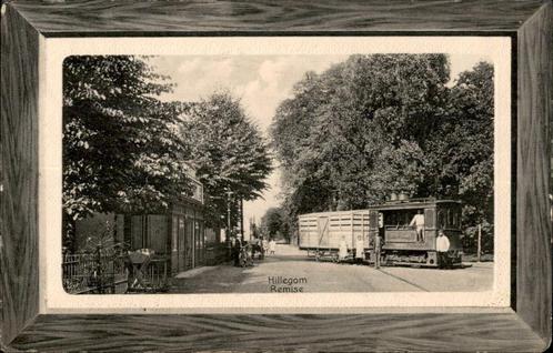 Hillegom Remise Stoomtram st 1911, Verzamelen, Ansichtkaarten | Nederland, Gelopen, Zuid-Holland, Voor 1920, Verzenden