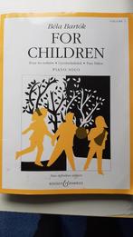 Piano lesboek Béla Bartók for children, Muziek en Instrumenten, Les of Cursus, Piano, Ophalen of Verzenden, Zo goed als nieuw