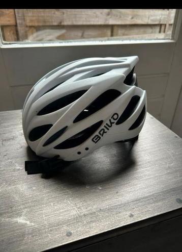 Fietshelm BRIKO Wit Maat M beschikbaar voor biedingen