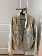 All Saints Oversized Cropped Spijkerjack - M/XL, Ophalen of Verzenden, Zo goed als nieuw, Blauw