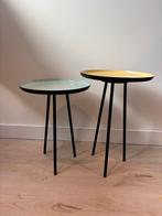 Set van 2 Zuiver Bijzettafels, Huis en Inrichting, Tafels | Bijzettafels, 45 tot 60 cm, Minder dan 55 cm, Metaal of Aluminium