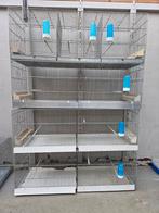 Italiaanse draadkooien 120x40x40 (5 stuks), Dieren en Toebehoren, Vogels | Hokken en Kooien, Ophalen of Verzenden, Gebruikt, Metaal