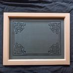 Raam met gezandstraald glas, Antiek en Kunst, Ophalen