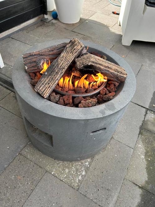 Ronde tuinhaard op gas, Tuin en Terras, Tuinhaarden, Gebruikt, Ophalen of Verzenden