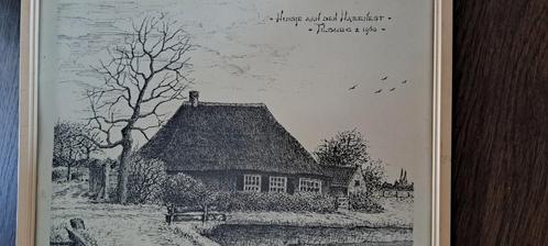 Huisje aan den Hazenest Tilburg door Cees Maes 1974, Antiek en Kunst, Kunst | Etsen en Gravures, Ophalen of Verzenden