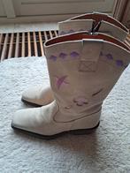 COWBOYLAARZEN MAAT 36 ZGAN LEER / SUÈDE, Ophalen of Verzenden, Zo goed als nieuw, Beige, Hoge laarzen
