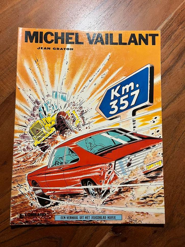 Michel Vaillant 16 – Km 357, Boeken, Stripboeken, Zo goed als nieuw, Eén stripboek, Ophalen of Verzenden