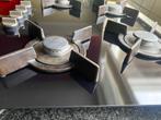 4 pits gaskookplaat, Witgoed en Apparatuur, Kookplaten, Ophalen, Gebruikt, 4 kookzones, Inbouw