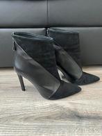Zwarte Elegante Zara High Heels laarsjes maat 40, Lage of Enkellaarzen, Ophalen of Verzenden, Gedragen, Zara