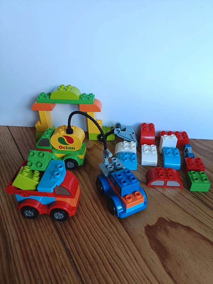 Duplo 10552 Bouwvoertuigen, Kinderen en Baby's, Speelgoed | Duplo en Lego, Zo goed als nieuw, Duplo, Losse stenen, Ophalen of Verzenden