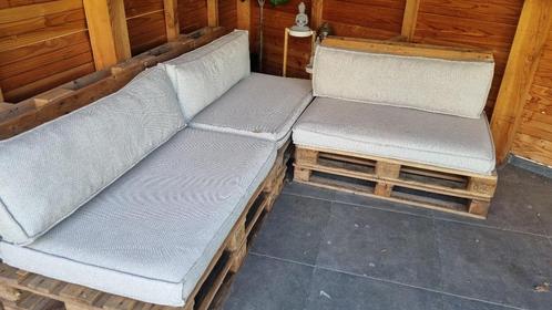 Pallet kussens,Karwei,creme kleur, Tuin en Terras, Tuinmeubel-accessoires, Zo goed als nieuw, Ophalen