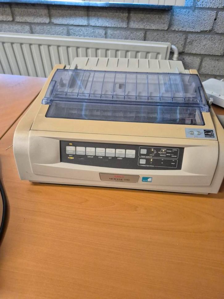 Oki Microline 5590 Dot Matrix Printer, Computers en Software, Printers, Gebruikt, Printer, Matrix-printer, Zwart-en-wit printen