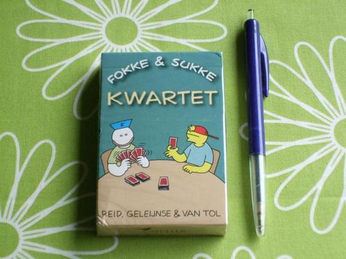 Nieuw in seal: Fokke en Sukke kwartet, Verzamelen, Speelkaarten, Jokers en Kwartetten, Nieuw, Kwartet(ten), Ophalen of Verzenden