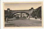 ARNHEM ZIJPENDAALSE POORT OUDE AUTO'S FIETSERS TROLLEYBUS, Verzamelen, Ansichtkaarten | Nederland, Ophalen of Verzenden, 1940 tot 1960