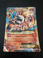 Mega Camerupt EX XY198 Pokémon kaart, Ophalen of Verzenden, Zo goed als nieuw, Losse kaart